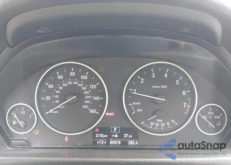 2016 BMW 320I xDrive из США, поврежденный, VIN WBA8E5G53GNT40689